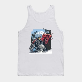 Armored viking princess Tank Top